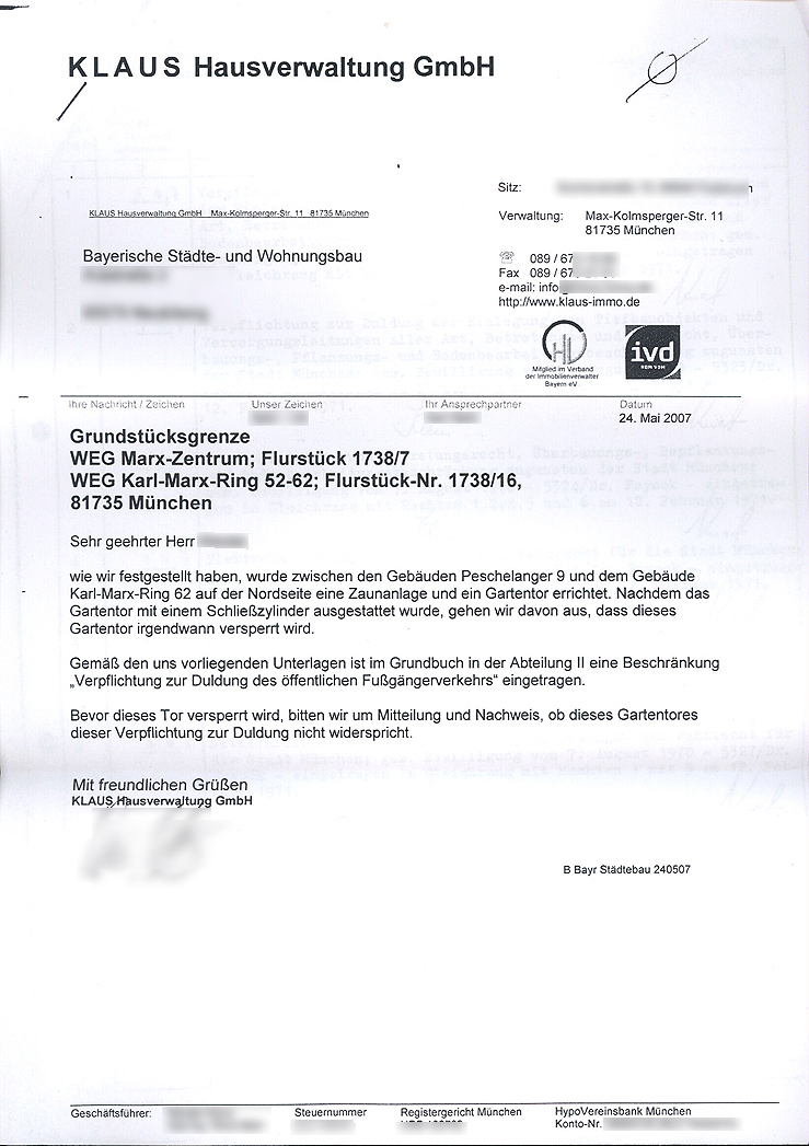 das illegale Tor