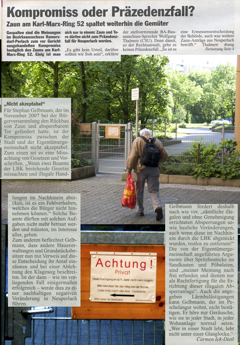 das illegale Tor